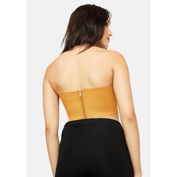 Camel Easy On Me Crop Top NWT - Picture 2 of 2